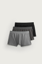 Zara БОКСЕРСКИЕ ТРУСЫ В рубчик ИЗ 3 упаковок разных цветов