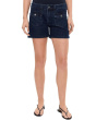 4.5" Vintage Mid-Rise Denim Shorts with Flap Front Pockets