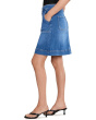 Denim Skirt In Vintage White