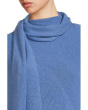 It's a Wrap - Long Sleeve Relax Sweater with attached Scarf