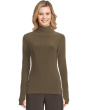 Slim Fit Long Sleeve Turtle Top