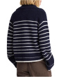 Placed Stripe Gina Charm Polo
