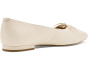 Londyn Lace-Up Nappa Leather Ballet Flats