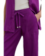 Linen Wide-Leg Pants