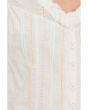 Petite Sleeveless Pintucked Woven Top with Ruffles