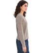 Peruvian Cotton Blend Crew Neck Sweater
