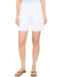 Ex-Boyfriend Mid-Rise Slouchy Shorts in White