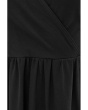 Fit-and-Flare Crossover Dress