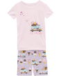 Short Sleeve Graphic Tee Pajama Set with Shorts (Toddler/Little Kid/Big Kid)