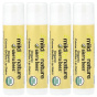 Mild By Nature, Sierra Bees™, органические бальзамы для губ, крем-брюле, 4 шт. по 4.25 г (0,15 унции)