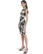 Sleeveless Scuba Floral Sheath
