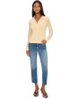 Rachael High-Rise Fab Ab Mom Raw Hem in Faithful
