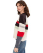 Stripe Aspen Raglan Pullover