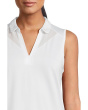 Sleeveless Top With Mesh Inserts