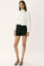 Zara ШОРТЫ-БЕРМУДЫ С ЗАВЫШЕННОЙ ТАЛИЕЙ 507097861-800-1