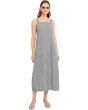 Organic Cotton Pucker Check Lantern Dress