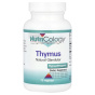 Nutricology, тимус, 0,5 г, 75 растительных капсул