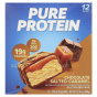 Pure Protein, батончик без глютена, шоколад с соленой карамелью, 12 батончиков по 50 г (1,76 унции)