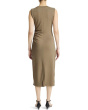 Sleeveless Waist Gather Dress