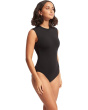 Collective Cap Sleeve One-Piece