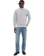 High Neck Zipped Fleece Sweatshirt