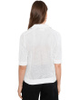Mesh Polo Sweater