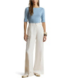 Stretch Cotton Boatneck Top