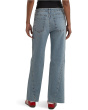 Meg High-Rise Wide Leg Side Panel Raw Hem