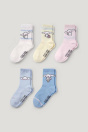 C&A Теннисные носки Cinnamoroll из 5 упаковок с рисунком 2252781 розовый / синий