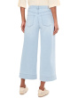 26" Stride Mid-Rise Crop Wide Leg Jeans with Embroidered Side Seam