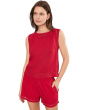 Joanne Sleeveless Linen Top
