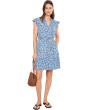 Bahia Blooms Short Sleeve Short Dress