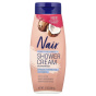 Nair, крем для душа, средство для депиляции, для чувствительной кожи, натуральное кокосовое масло и витамин Е, 340 г (12 унций)