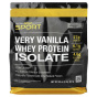 California Gold Nutrition, Sport, изолят сывороточного протеина с органическим тростниковым сахаром и подсолнечным лецитином, со вкусом ванили, 907 г (2 фунта)