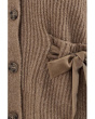 Stassi Satin Tie Cardigan