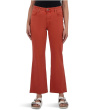 Kelsey High Rise Fab Ab Ankle Flare With Raw Hem