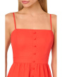 Solid Tiered Midi Dress