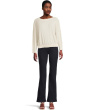Elastic Hem Dolman Boatneck