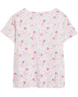 Plus Size V-Neck Tee & Bermuda Shorts Pajama Set