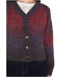 Long Sleeve Raglan Button Front Cardigan Sweater
