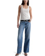 Adria Low Rise Baggy Wide Leg in Socialite