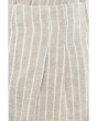 Lenox Wide Leg Striped Linen Pants