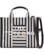 Marc Jacobs Женская холщовая сумка-тоут среднего размера в полоску