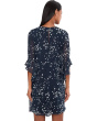 3/4 Sleeve Chiffon Shift Dress