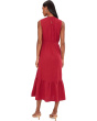 Coastal Double Gauze Tiered Midi Dress