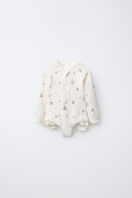 Zara 1-6 ЛЕТ/ ЦИРКОВОЙ КУПАЛЬНИК 497995538-712-12