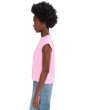 Cuffed Sleeve V-Neck