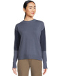 Smartwool Женский вязаный свитер Edgewood Colorblock Crew