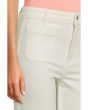 Marlow Skimmer with Welt Pockets in Tonal Ecru