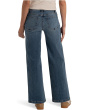 Maya High-Rise Wide Leg Patch Pockets With Ruching in Affection